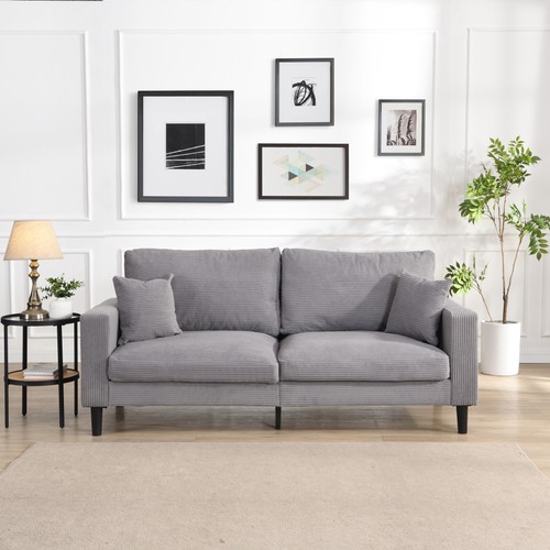 Modern sofa soft corduroy - sofa,